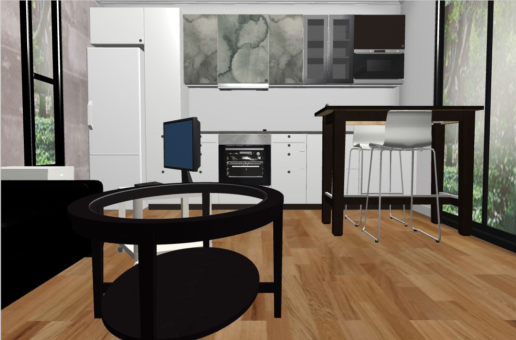 Sydney demo backyard pod layout view #6