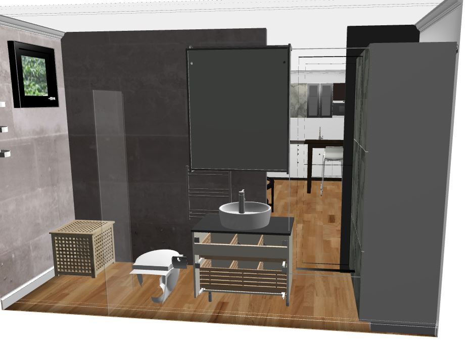 Sydney demo backyard pod layout view #9