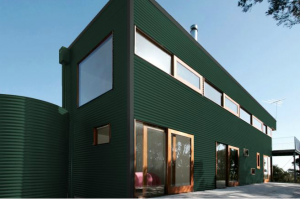Colorbond® Cottage Green® building