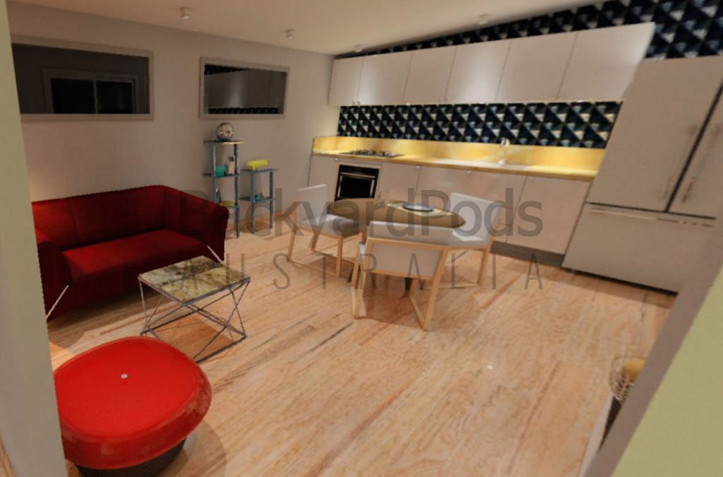 1 BR granny flat 4m x 10m in Sydney - backyard rental bonanza