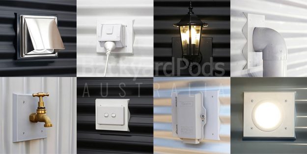 CorryPlates - corrugated wall mounting plates