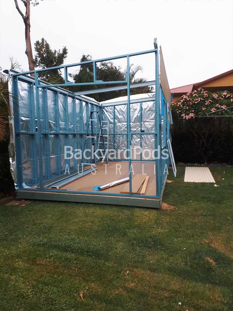 Studio pod with lining kit 3m x 6m - Doyalson, Central Coast NSW