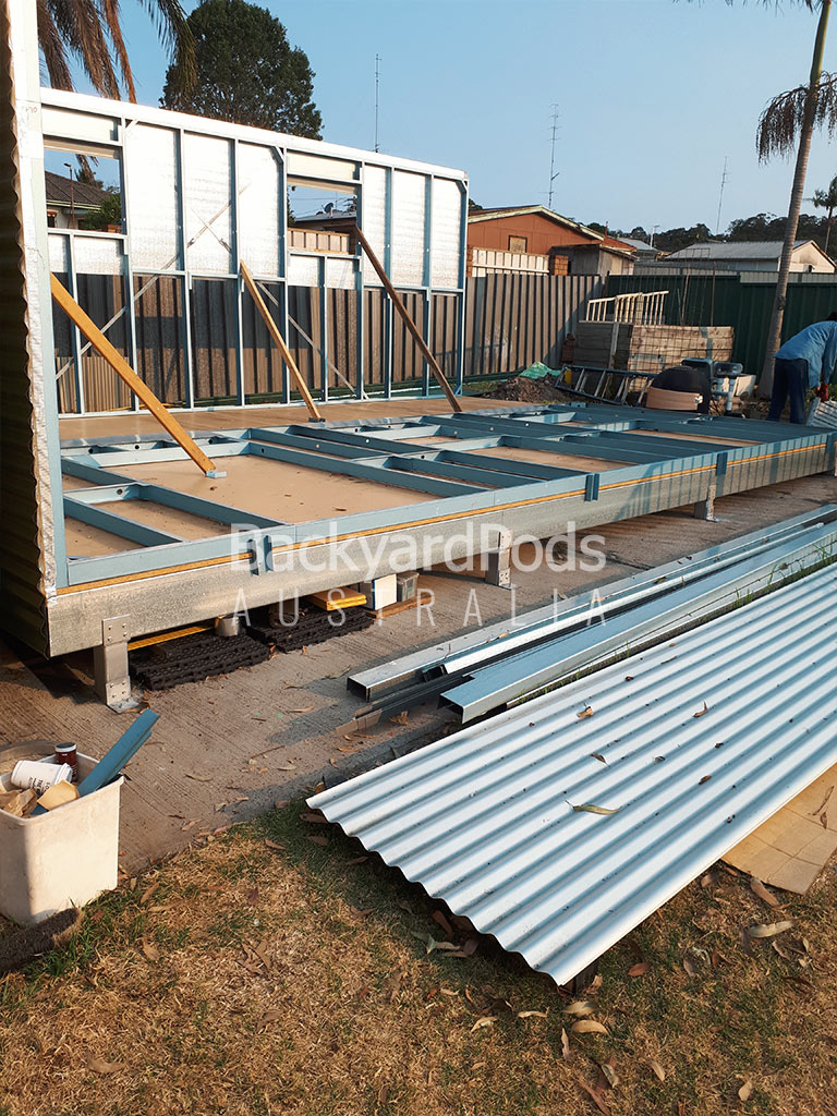 Garden studio for arts and crafts 4.5m x 7m - Warners Bay near Newcastle NSW