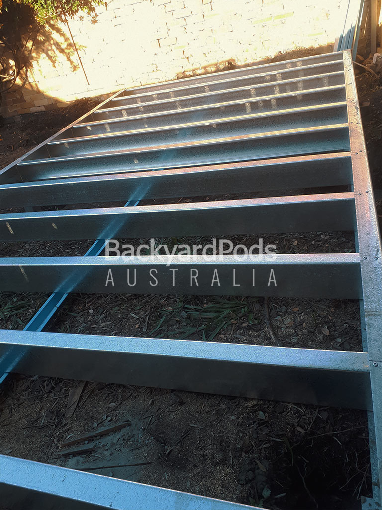 Custom-sized backyard pod 2.6m x 4.3m - Erskineville, inner-Sydney NSW