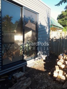 Custom-sized backyard pod 2.6m x 4.3m - Erskineville, inner-Sydney NSW