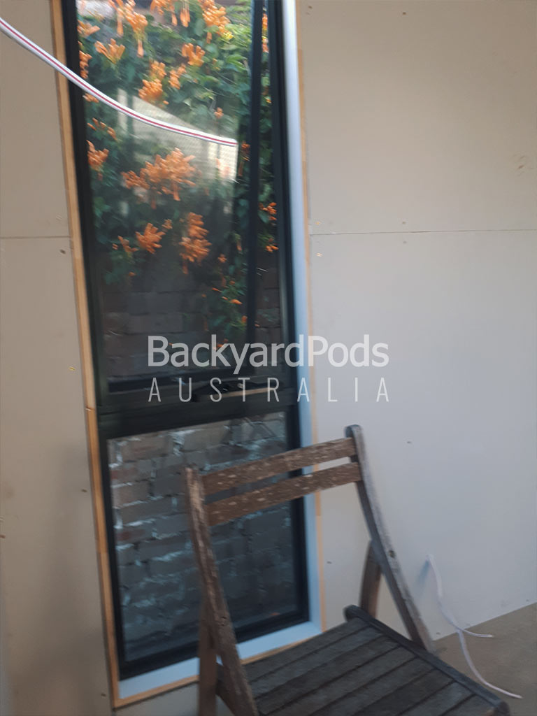 Custom-sized backyard pod 2.6m x 4.3m - Erskineville, inner-Sydney NSW