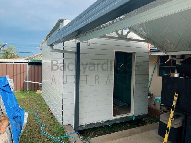 3m x 4m Home Office in Bonville, Cambridge Park, NSW - Backyard Pod Kit
