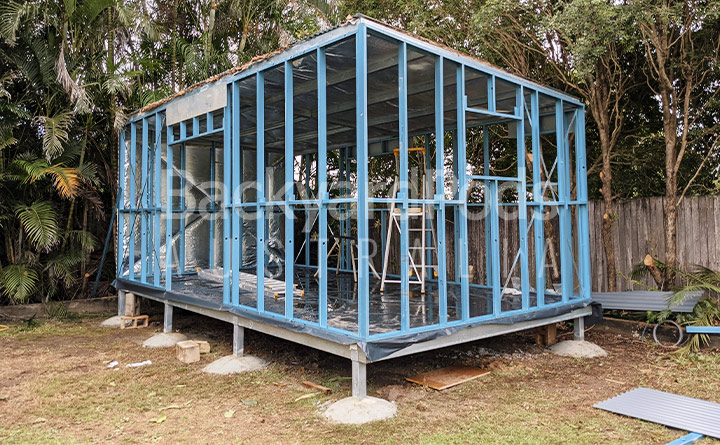 Complete basic DIY Backyard Pods set