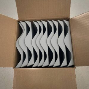 Exterior wall mounting plate - 2 span