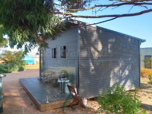 Unique coastal holiday cabin 4m x 6m at Mettung, eastern VIC