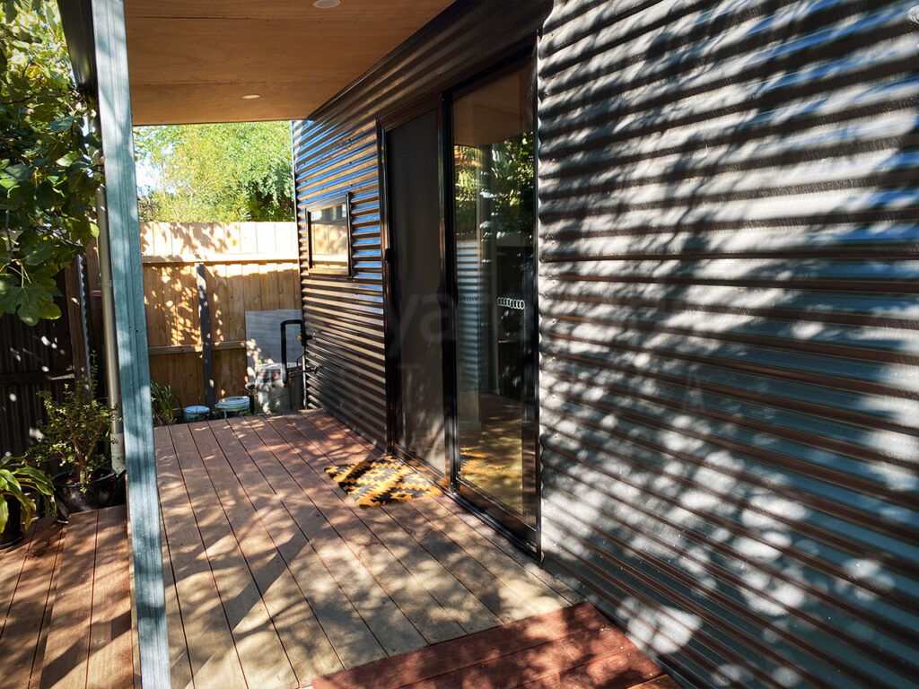 Garden granny flat 4m x 8m with porch in Kingsville, inner Melbourne VIC